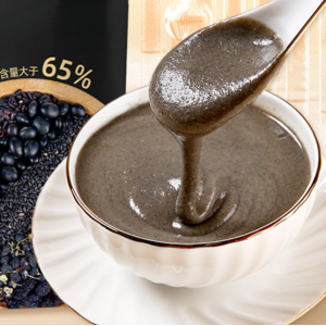 五黑粉黑豆黑芝麻桑葚粉五谷代餐粉